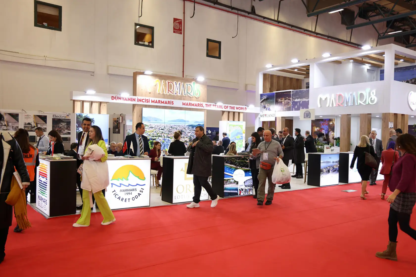 Marmaris, fuarda ilgi gören stantlar arasında yer aldı