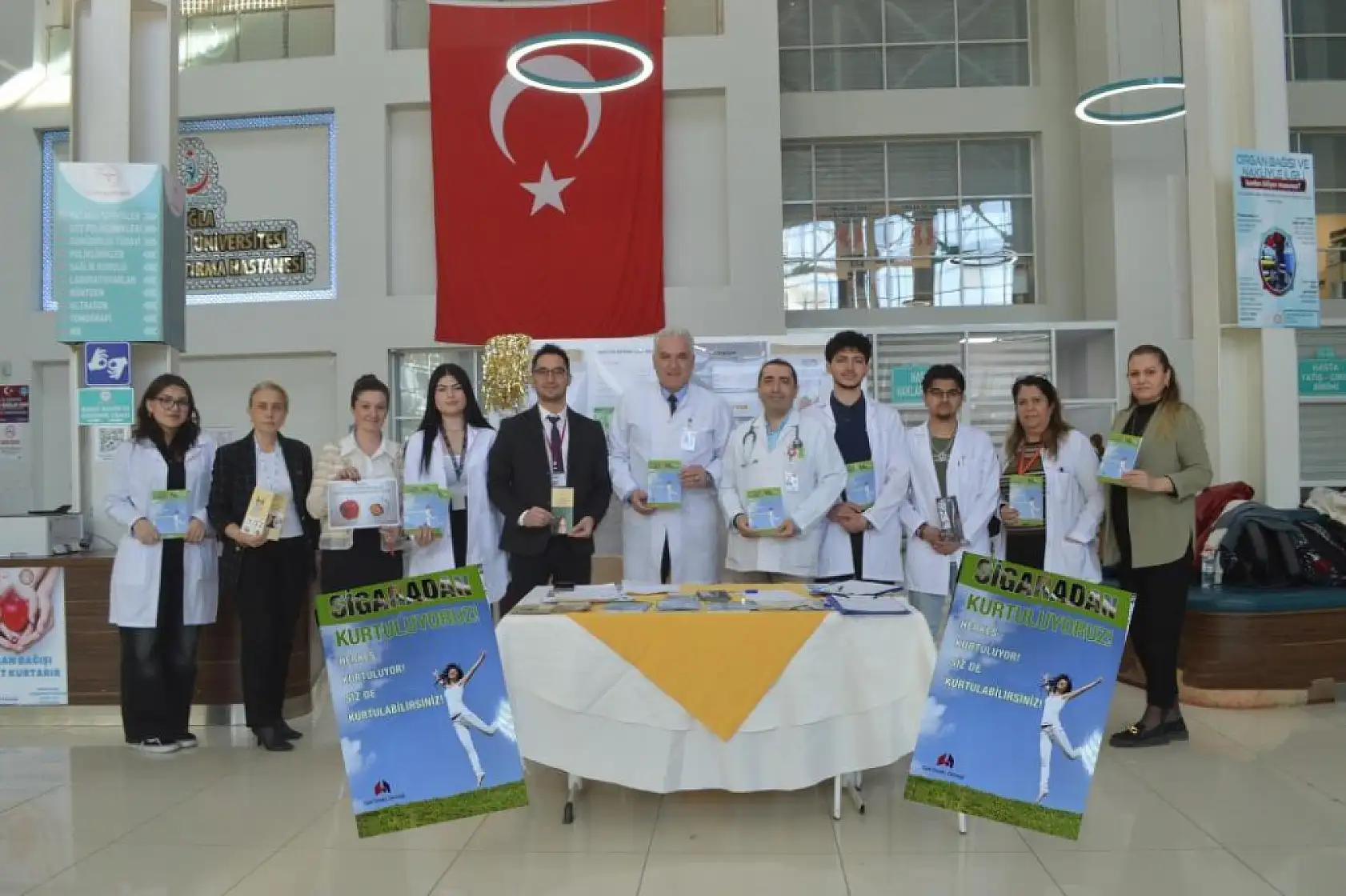 MEAH'ta 'Nikotin Bağımlılığından Kurtulun' etkinliği gerçekleştirildi