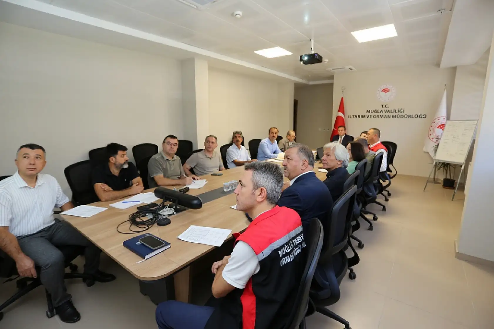 Muğla'da zeytin rekolte tahmini toplantısı yapıldı