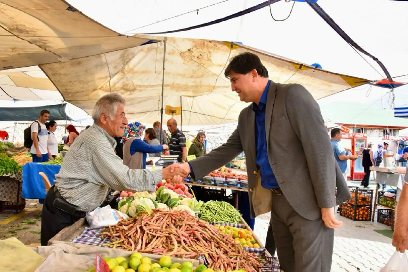 Karaca'dan Cuma Pazarı Ziyareti