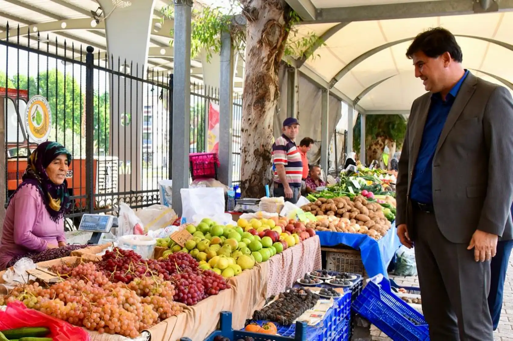 Karaca'dan Cuma Pazarı Ziyareti