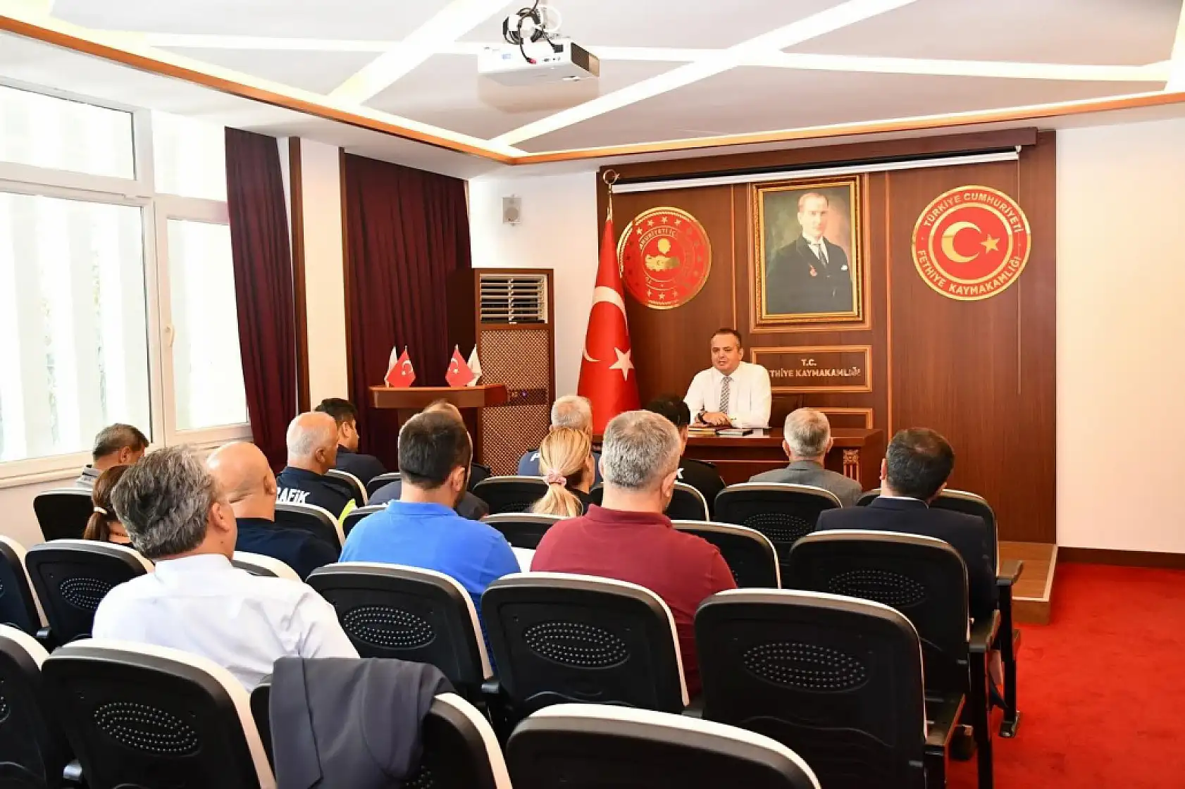Fethiye'de Yeni Eğitim-Öğretim Yılı Öncesi Asayiş ve Trafik Tedbirleri Görüşüldü