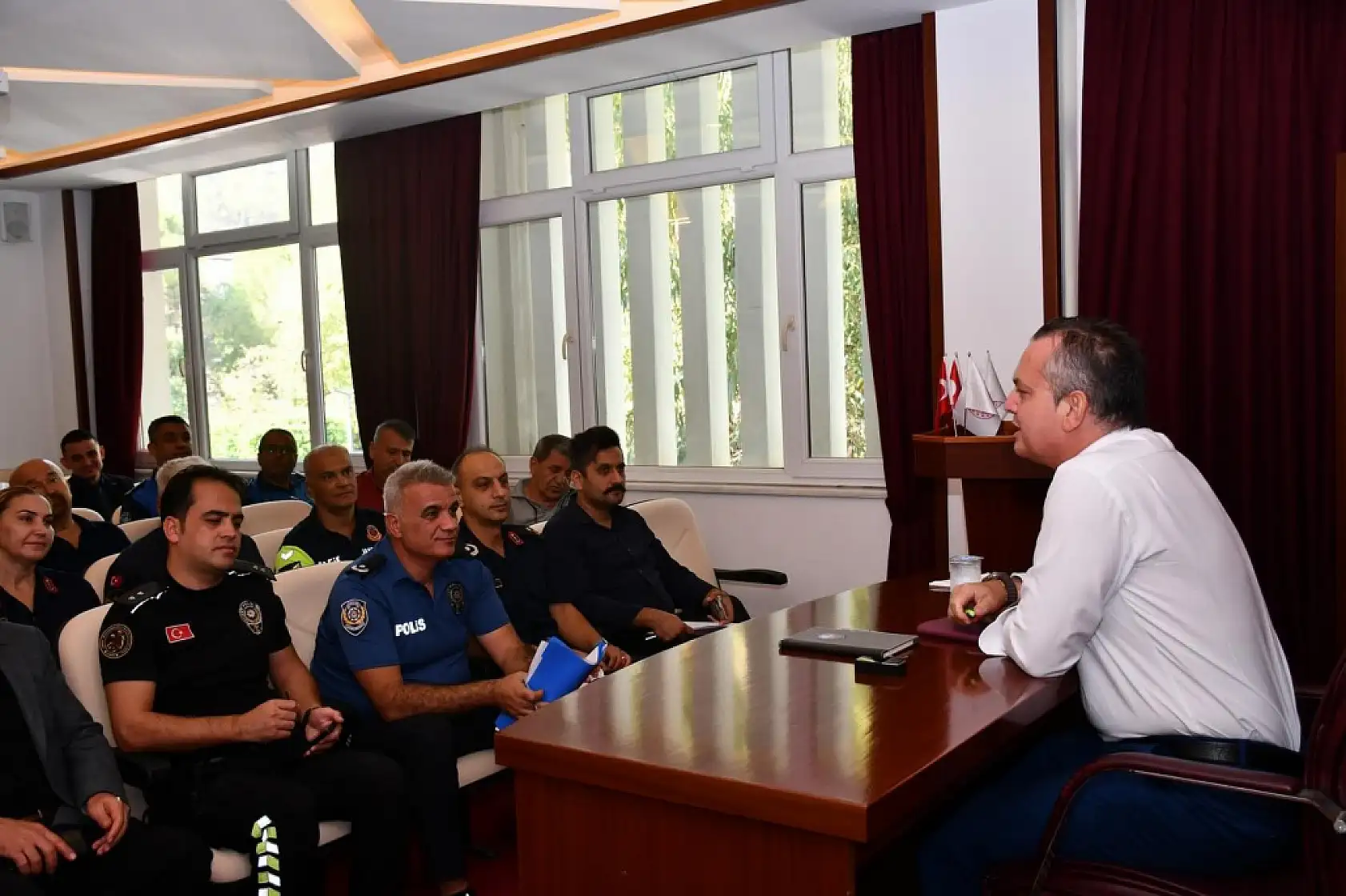 Fethiye'de Yeni Eğitim-Öğretim Yılı Öncesi Asayiş ve Trafik Tedbirleri Görüşüldü