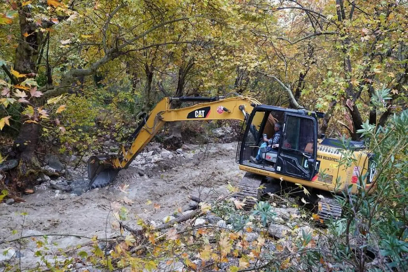 Başkan Akdenizli Sel Felaketinin Yaşandığı Bölgede İncelemelerde Bulundu