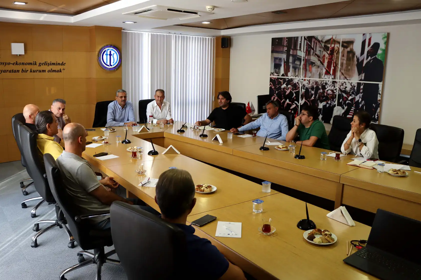 FTSO'da Bilgisayar Programlama, Bilgisayar ve Perakende Ticareti Sektör Toplantısı Yapıldı