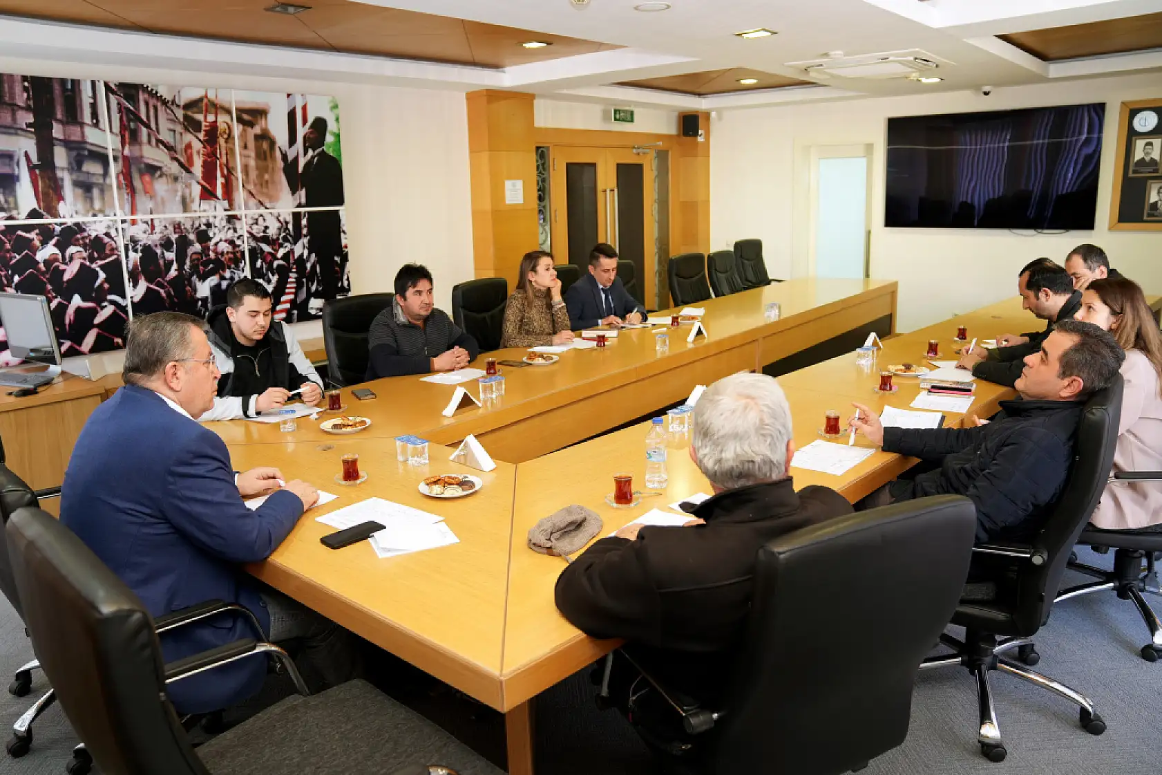 FTSO'da Tahin Üreticilerinin Katıldığı Toplantı Gerçekleştirildi