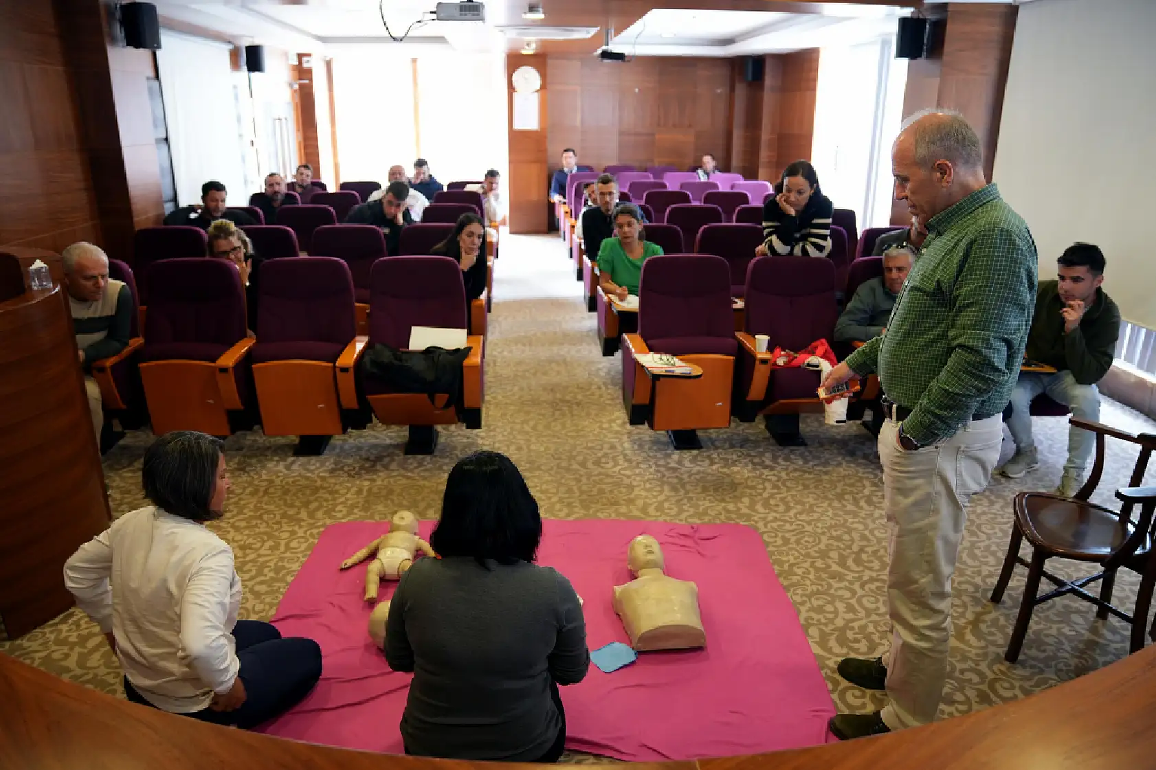 FTSO'nun ilk yardım eğitimi'ne 36 kişi katıldı