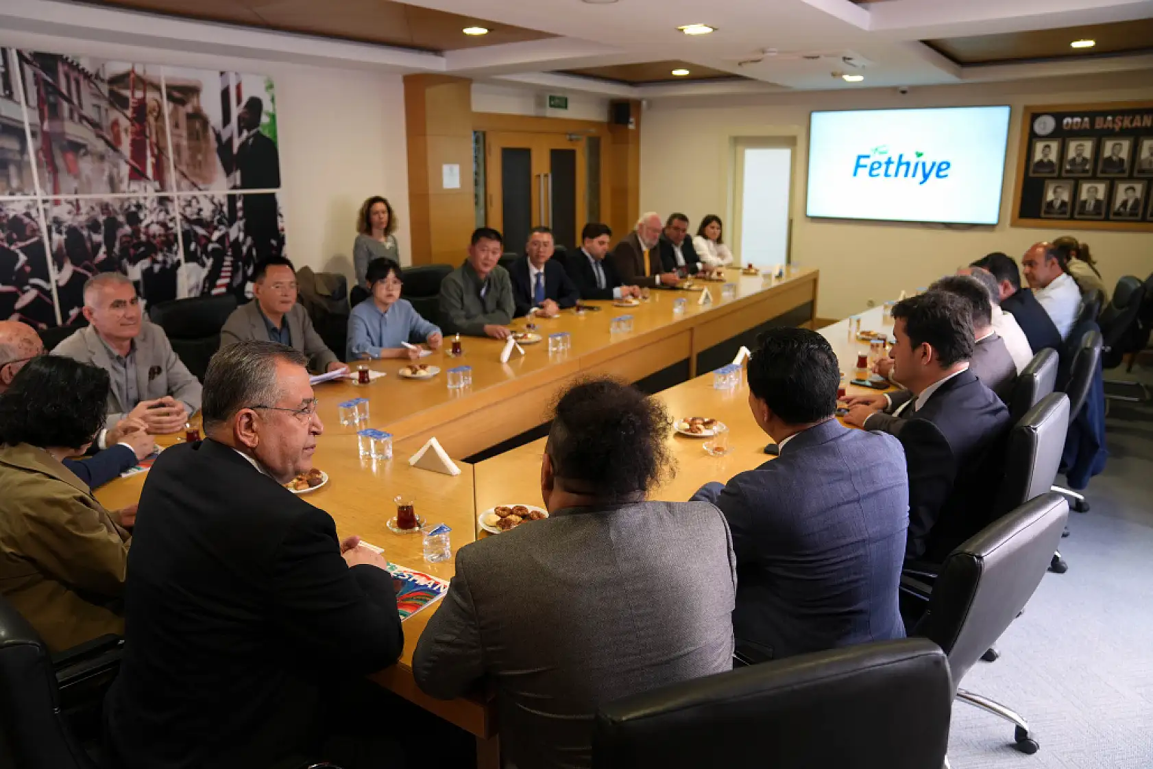 Çin Heyetinden FTSO'ya Ziyaret