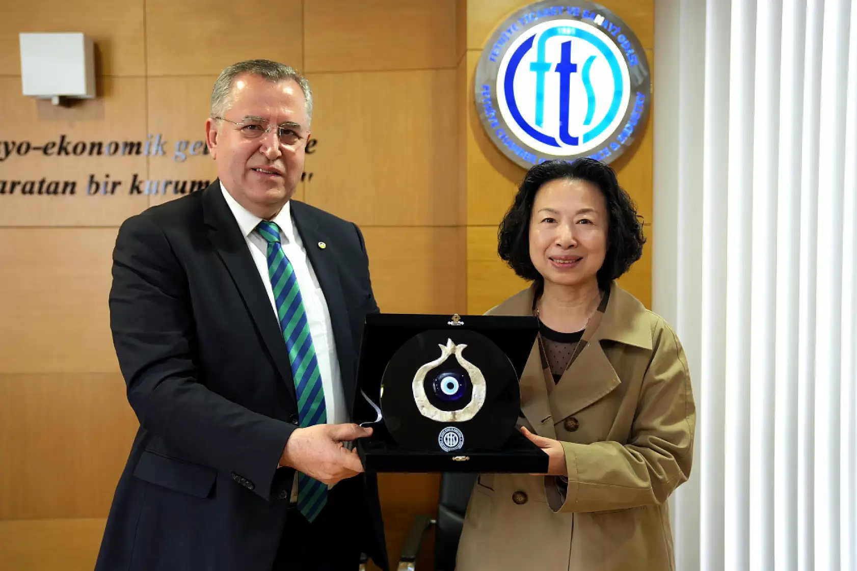 Çin Heyetinden FTSO'ya Ziyaret