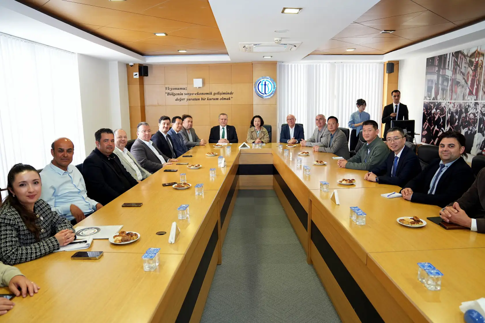 Çin Heyetinden FTSO'ya Ziyaret