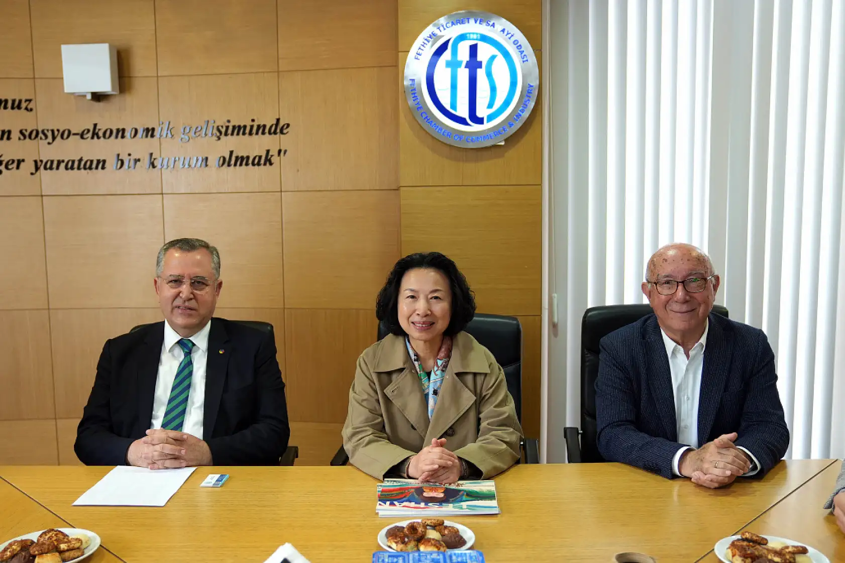 Çin Heyetinden FTSO'ya Ziyaret