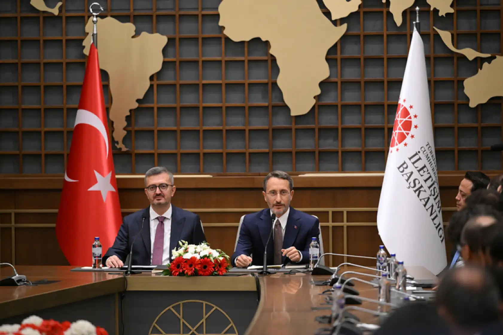 Cumhurbaşkanlığı İletişim Başkanı Burhanettin Duran, görevi Fahrettin Altun'dan devraldı