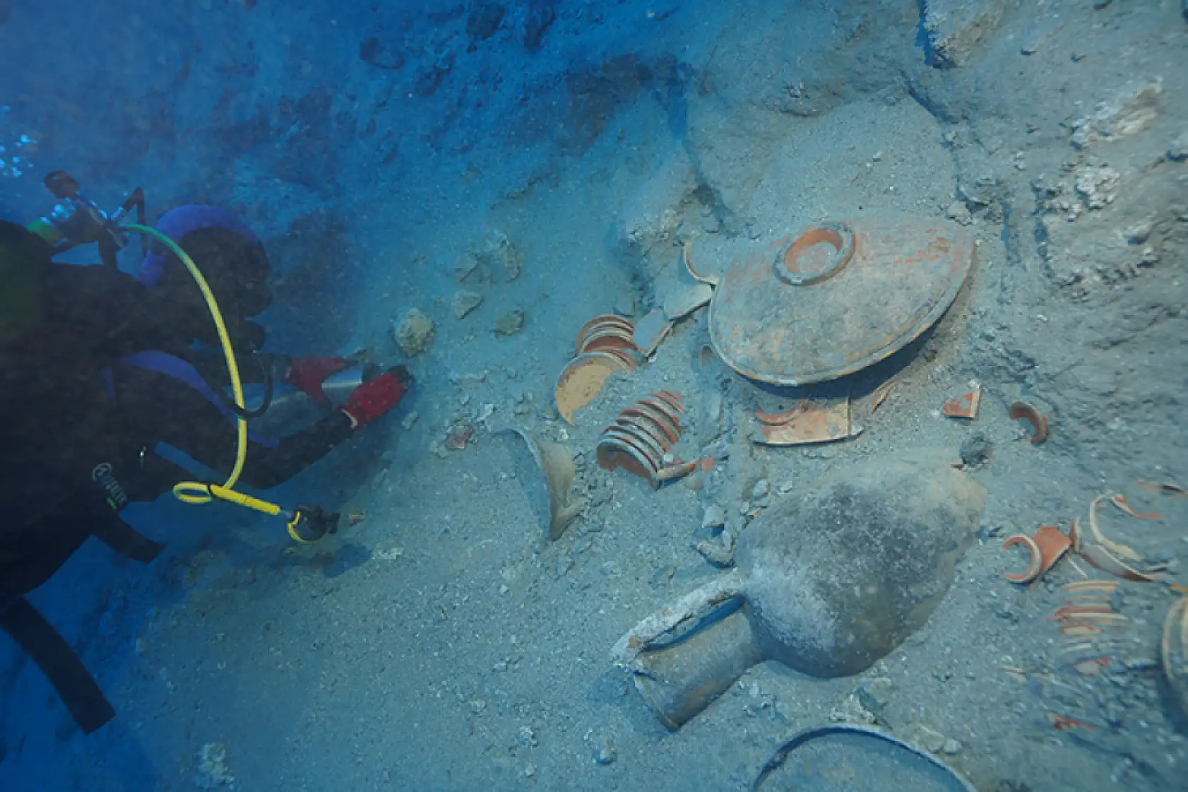 Fethiye kıyılarında su altı arkeologlarını heyecanlandıran keşif