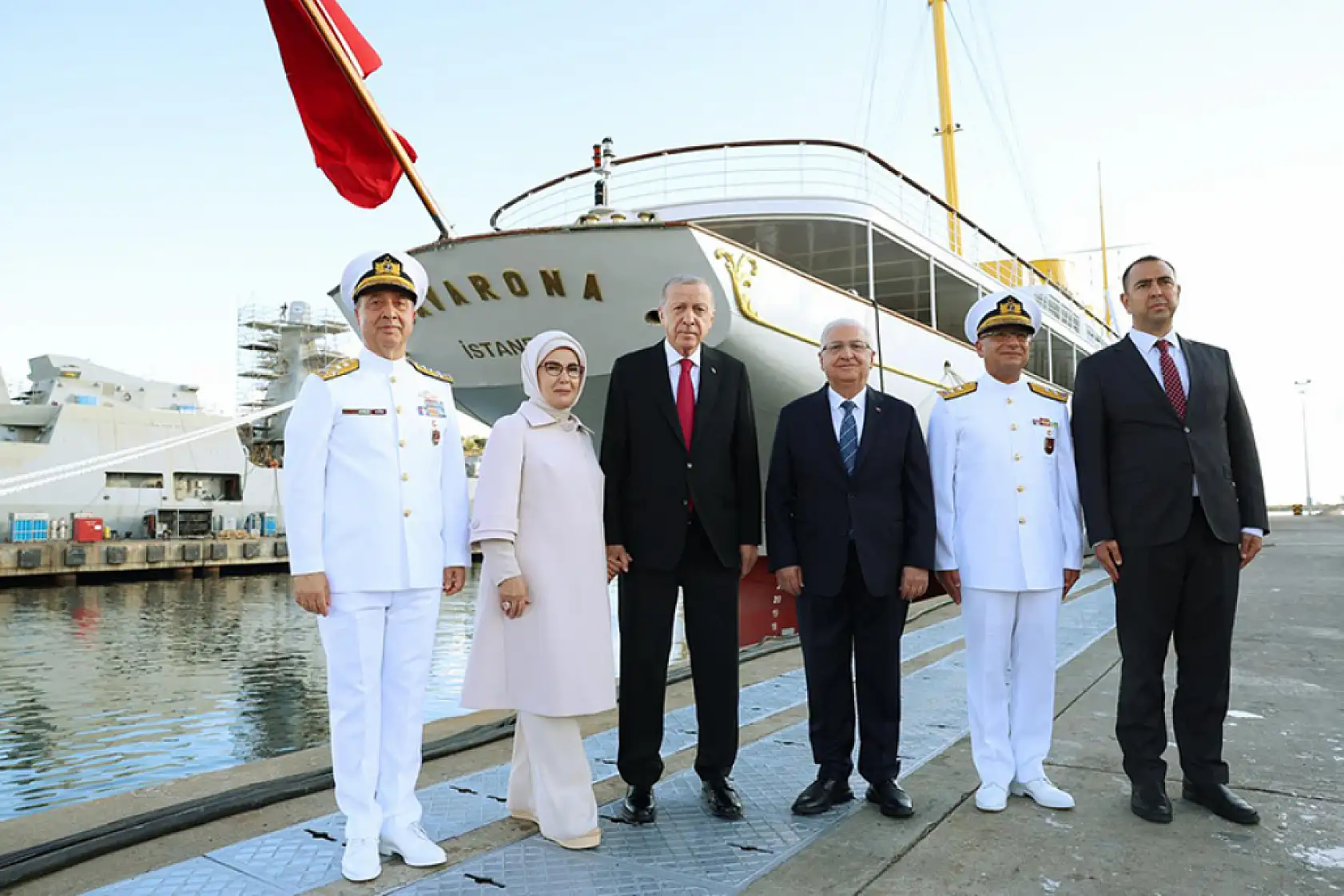 Atatürk'ün manevi mirası Savarona yatı pazar günü İstanbul Boğazı'nı selamlayacak