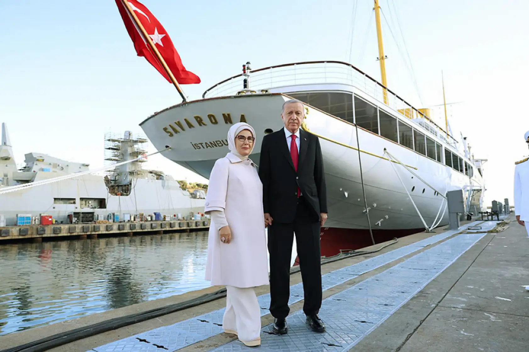 Atatürk'ün manevi mirası Savarona yatı pazar günü İstanbul Boğazı'nı selamlayacak