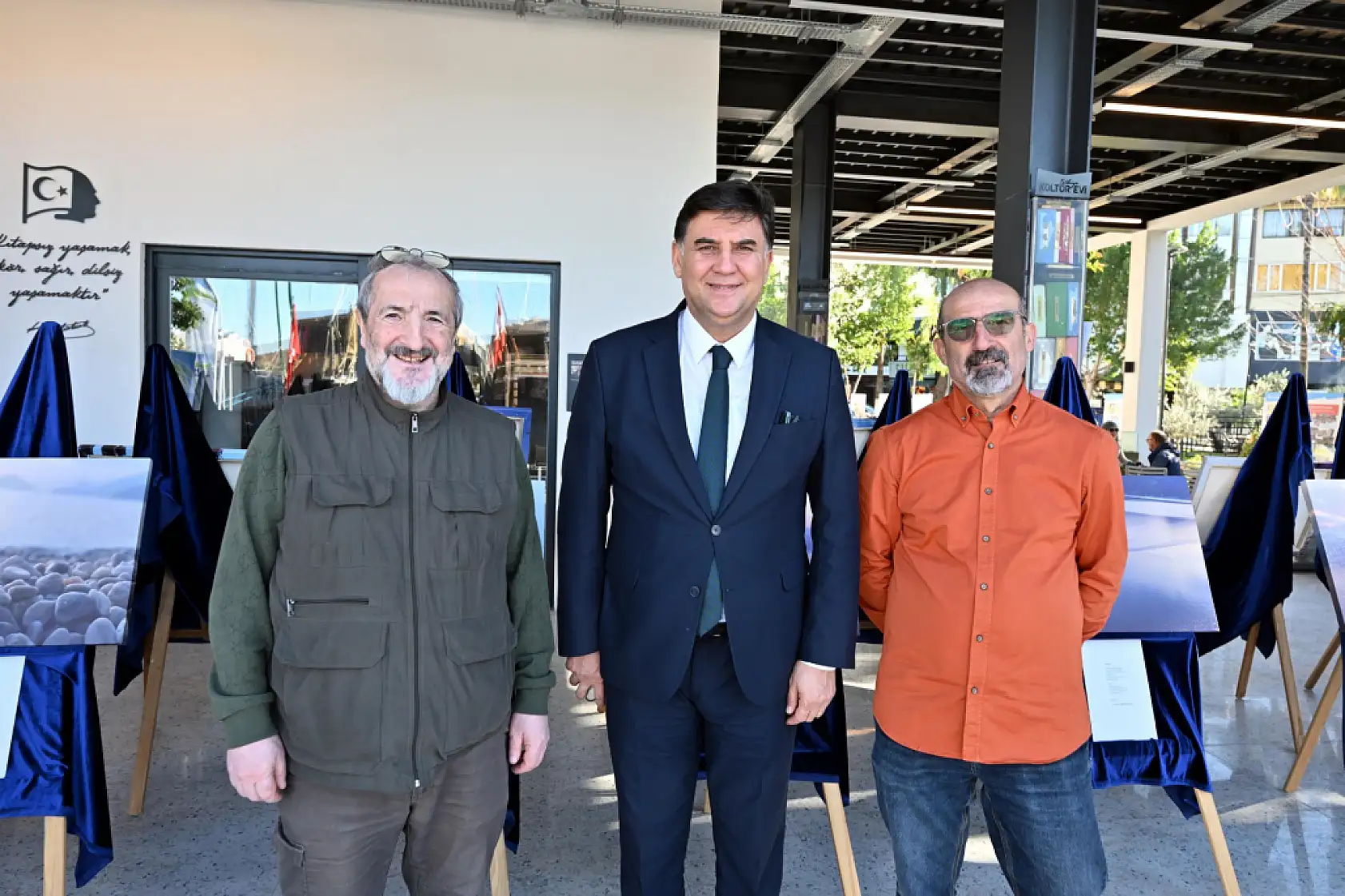 'Denizin Fethiye Yüzü' Fethiye Kültür Evi'nde sanatseverlerle buluştu