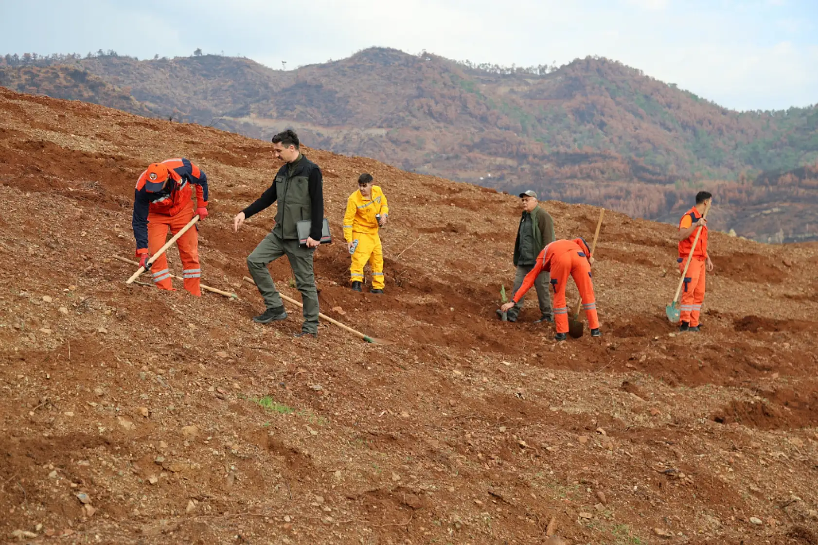 Muğla Orman Bölge Müdürlüğü Yeşil Vatan Seferberliğine Hazır