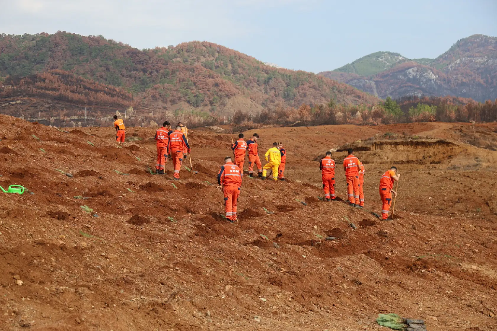 Muğla Orman Bölge Müdürlüğü Yeşil Vatan Seferberliğine Hazır