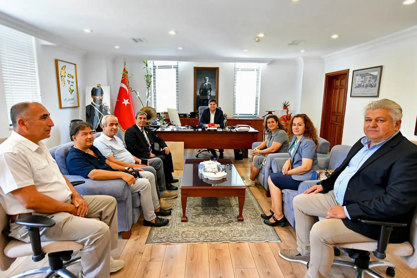 Başkan Karaca'ya Bir Dizi Ziyaret