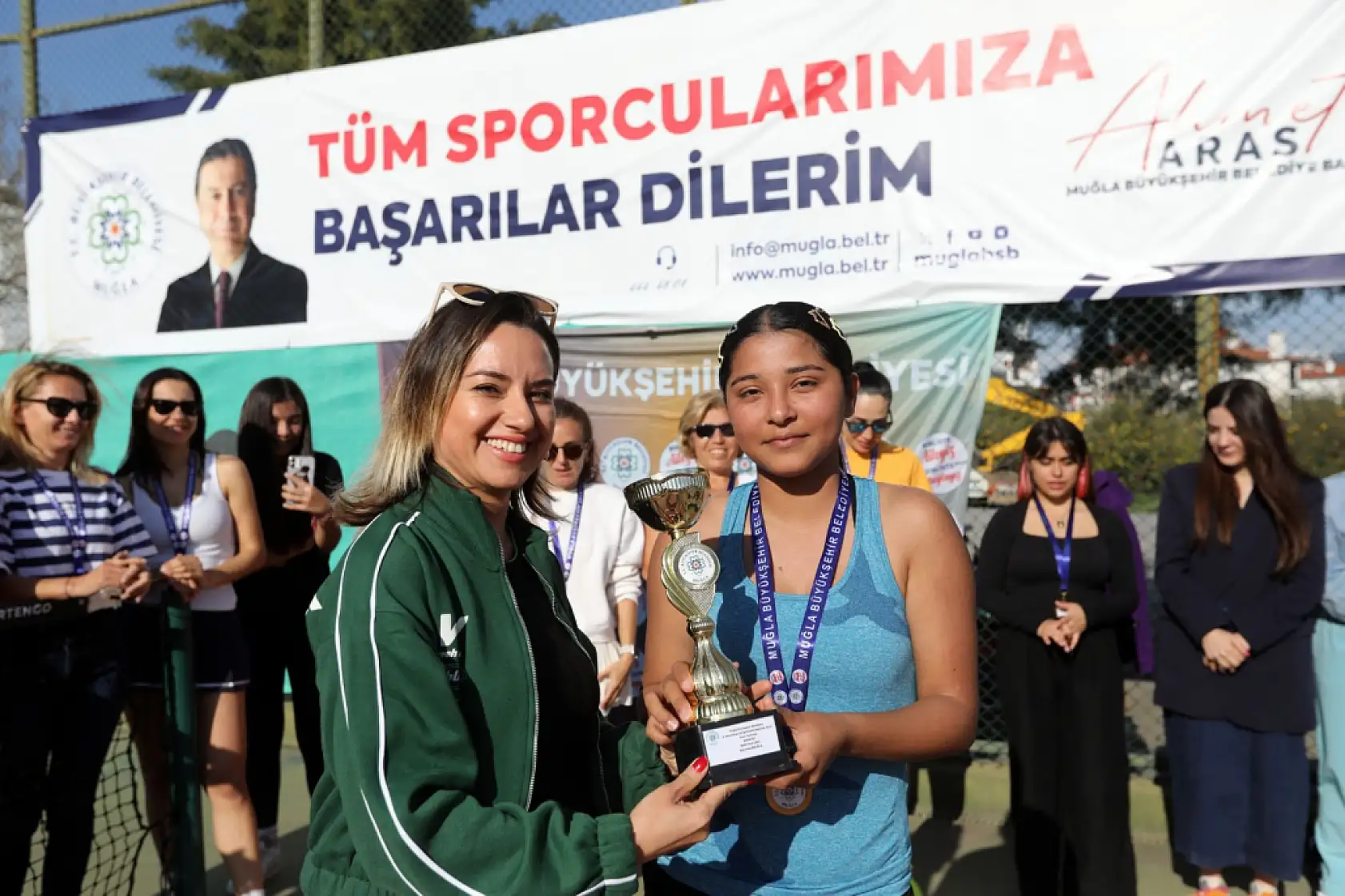Muğla'da Kadınlar 8 Mart'ı Sporla Kutladı