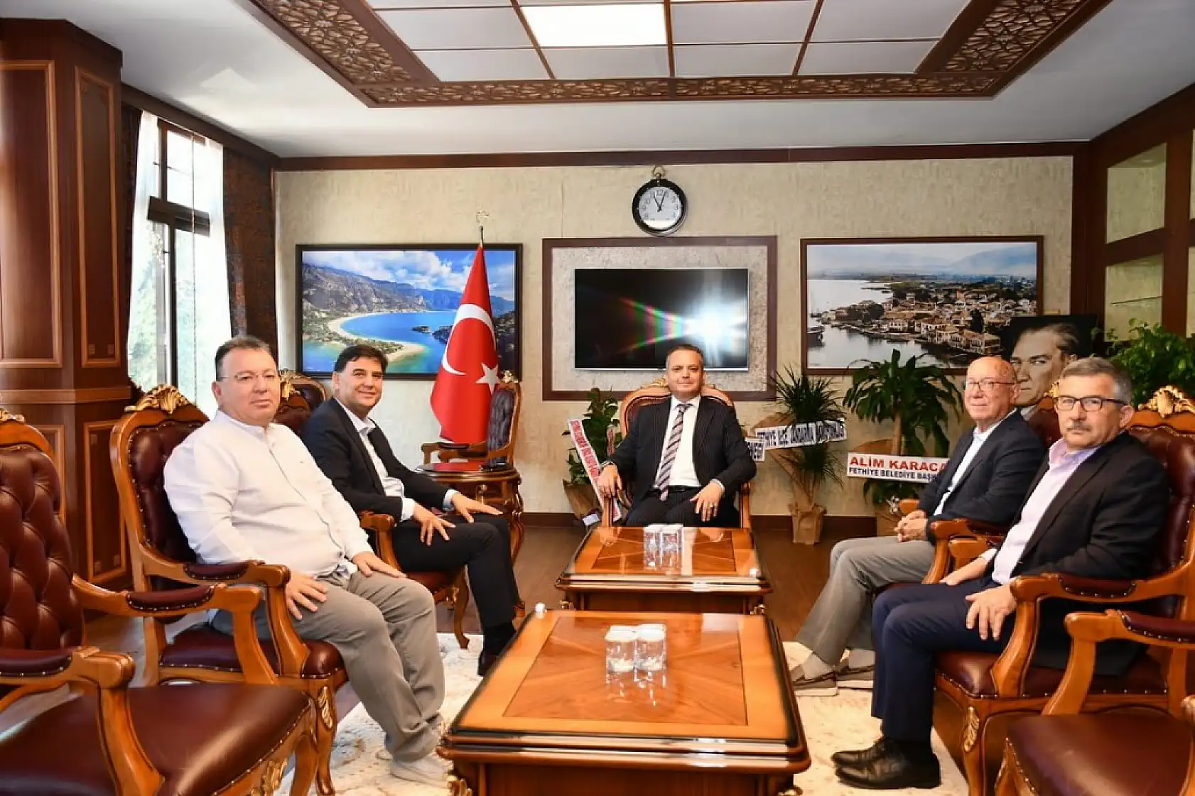 Başkan Karaca'dan Kaymakam Akkaya'ya Ziyaret