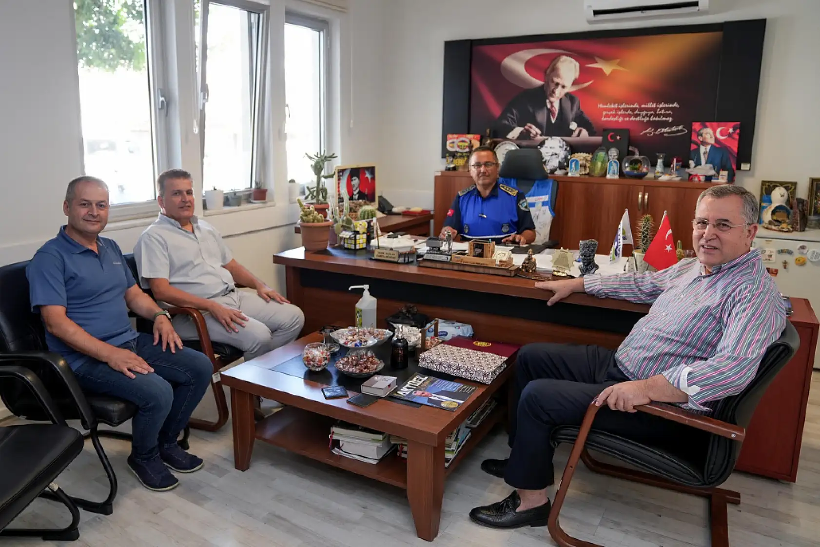 FTSO'dan Zabıta Haftası Ziyareti