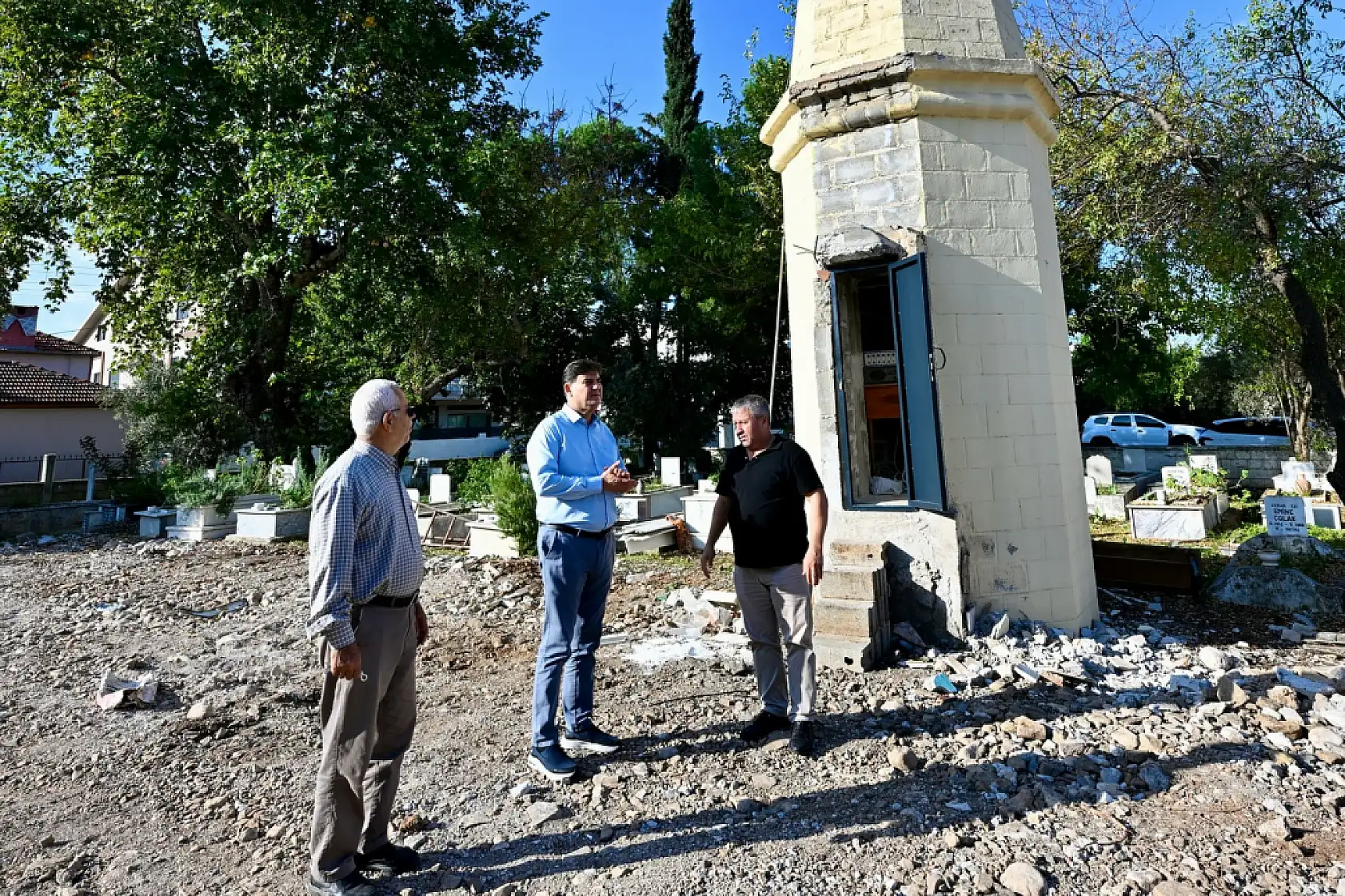 Fethiye Belediye Başkanı Alim Karaca, 'Hacı Veli Camii yeniden inşa edilecek'