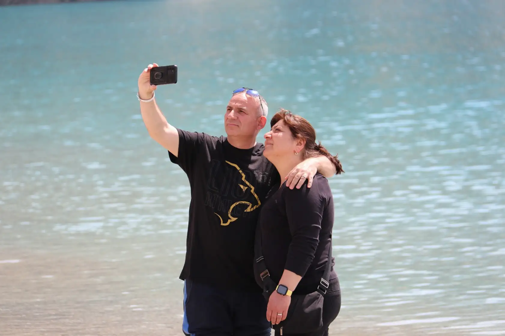 Oy Kullanan Ölüdeniz Plajı'na Akın Etti