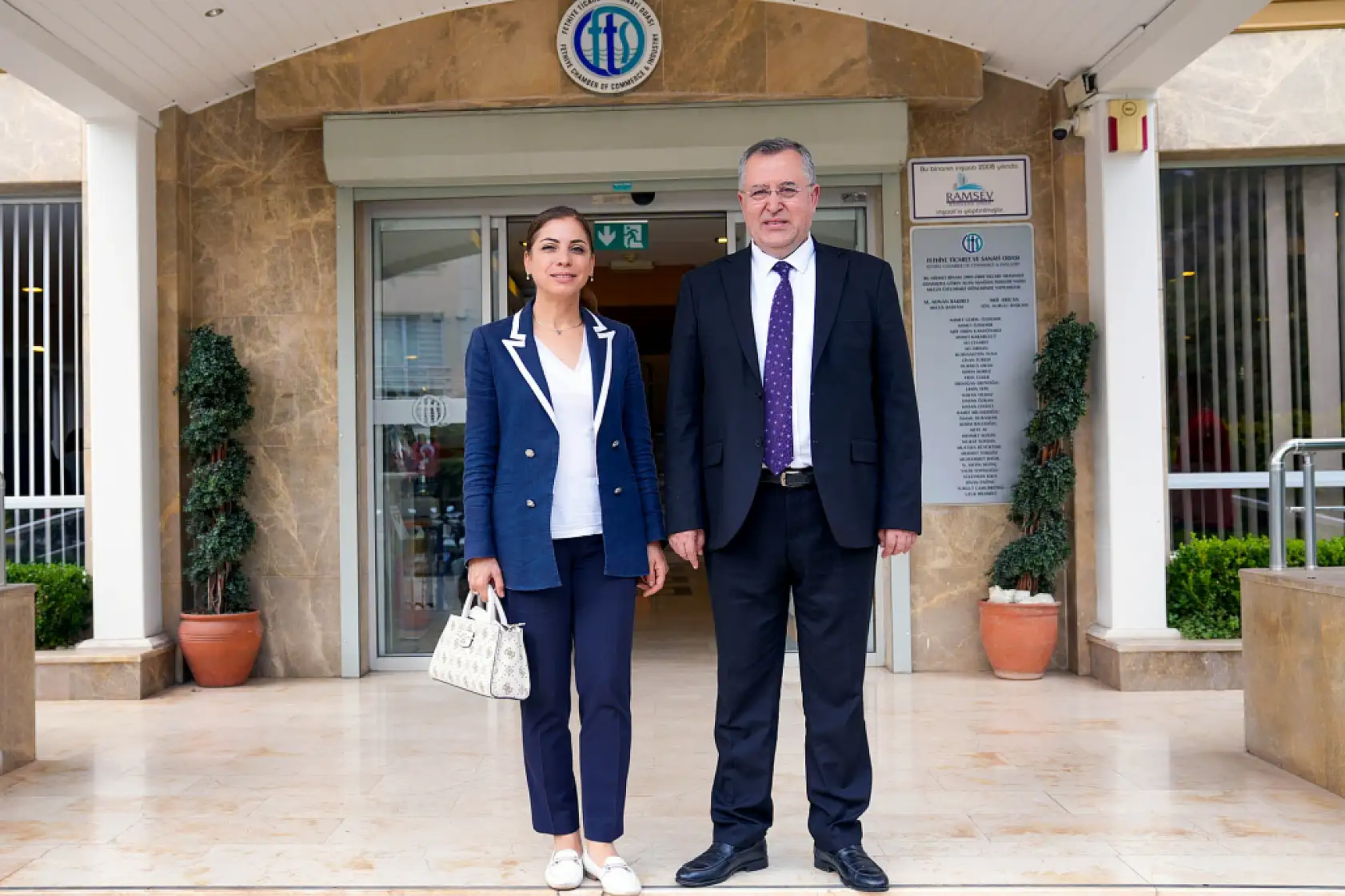 Fethiye Gümrük Müdürü Özdemir'den FTSO'ya ziyaret