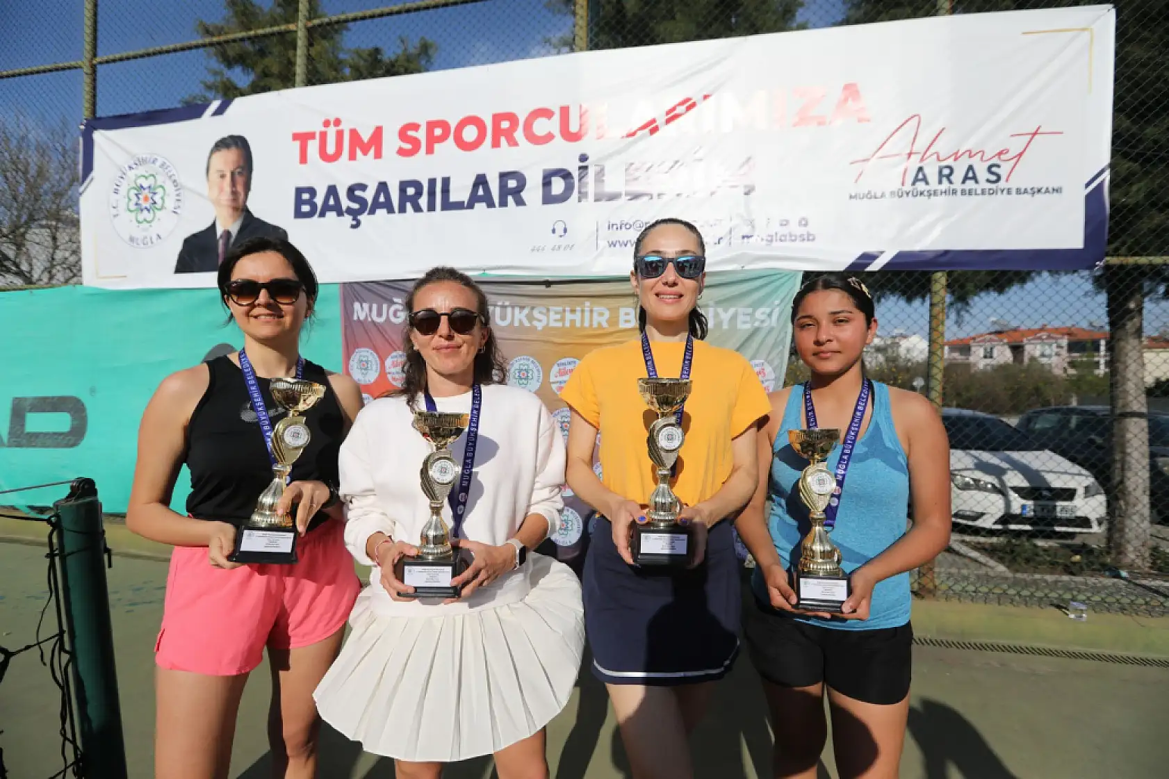 Muğla'da Kadınlar 8 Mart'ı Sporla Kutladı