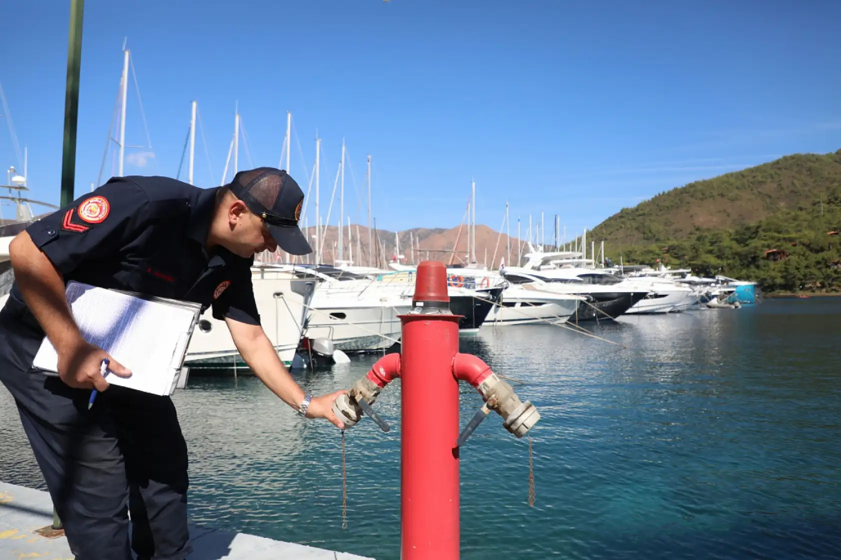 Büyükşehir'den Yangın Riskine Karşı Marinalarda Kapsamlı Denetim