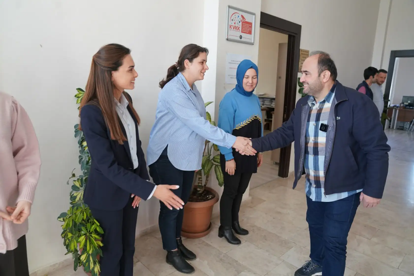 Başkan Akdenizli, Belediye Personelinin Yeni Yılını Kutladı