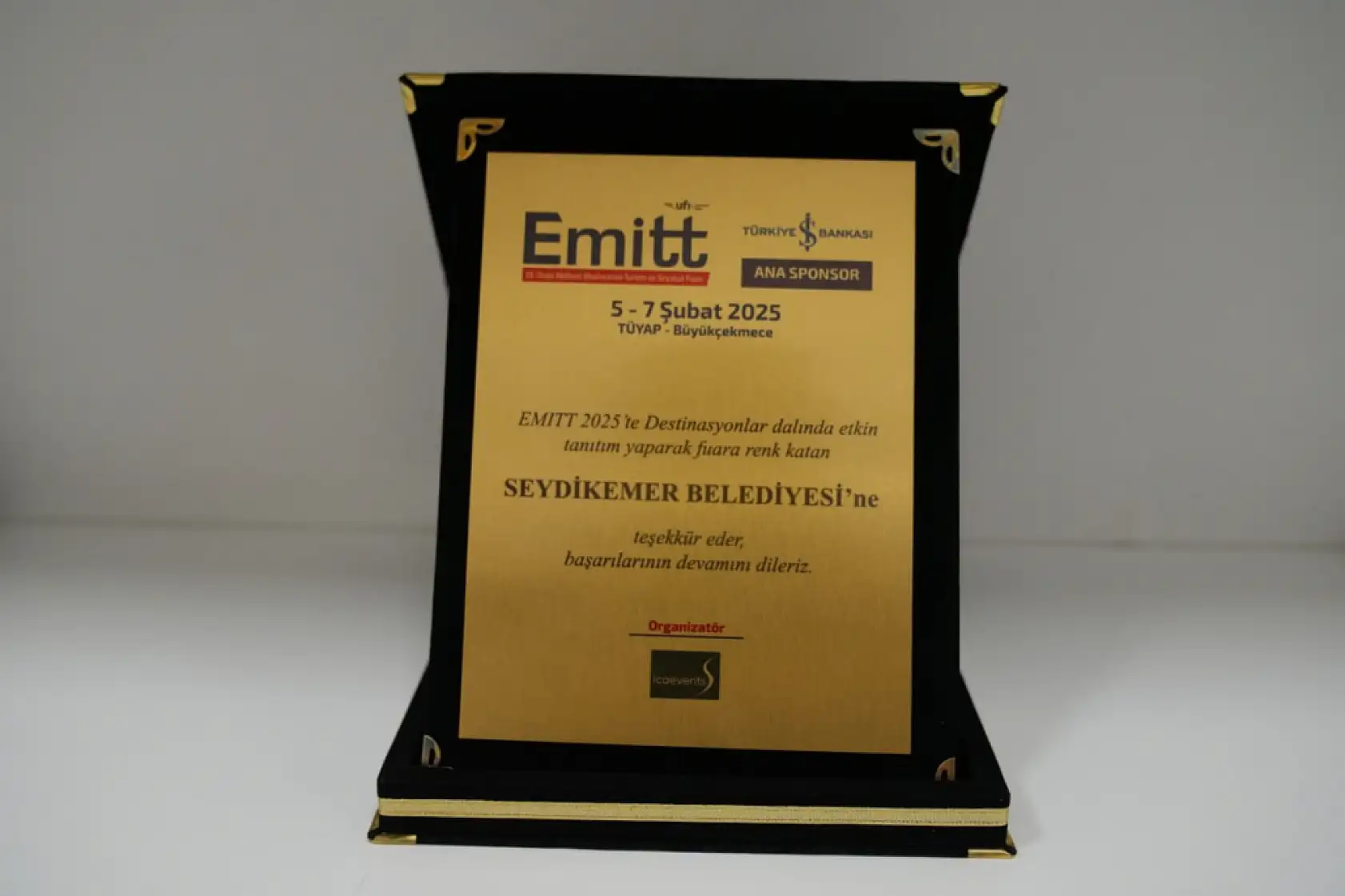 EMITT'te 'En Etkin Tanıtım' Ödülü Seydikemer'in
