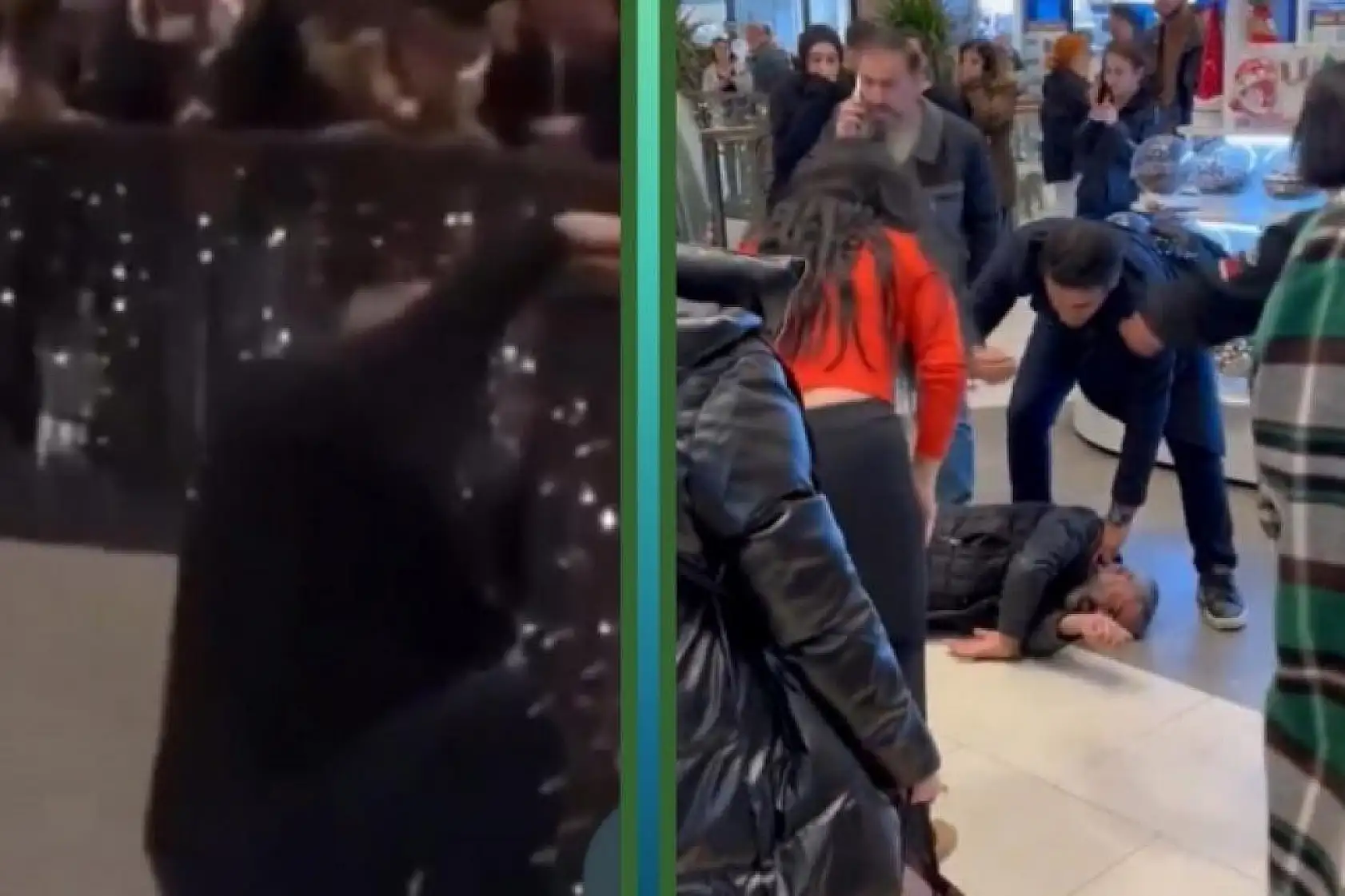 Borcum var diyerek AVM'nin 3.katından kendini attı