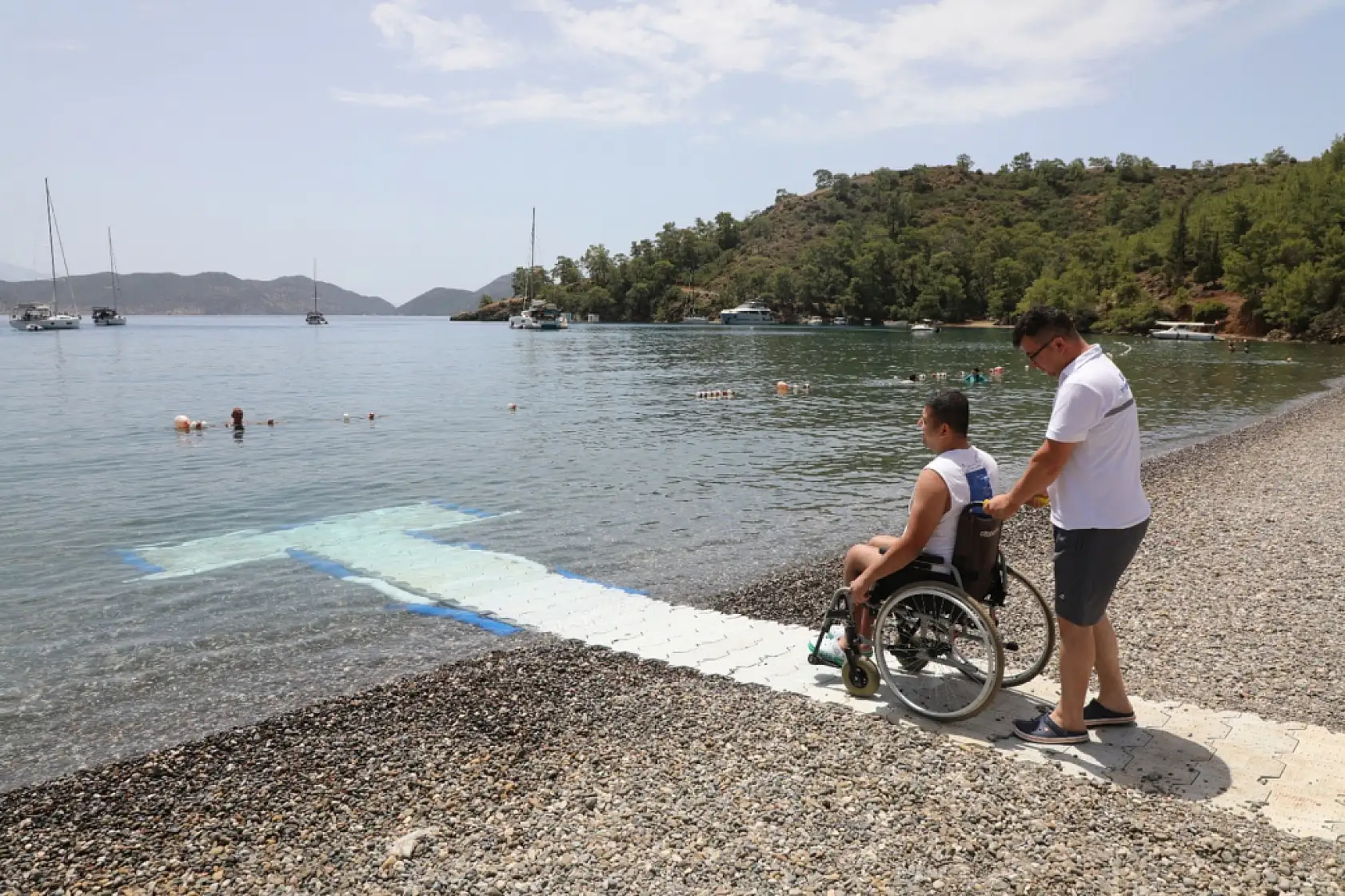 Muğla'da Engelsiz Plajlarla Hayat Kolaylaşıyor