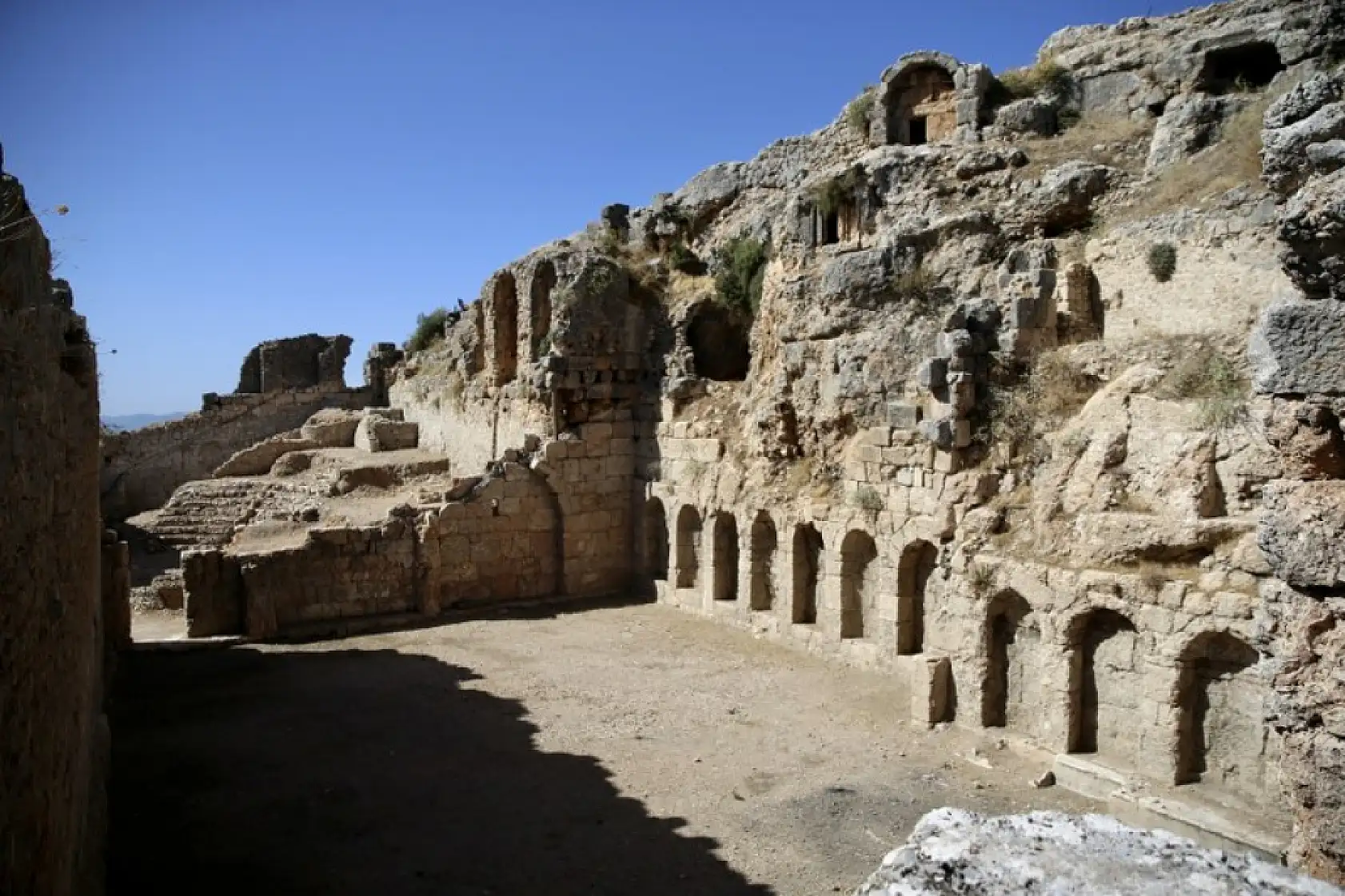Seydikemer Tlos Antik Kenti'nde meclis binası, 2 hamam ve tapınak restore edilecek