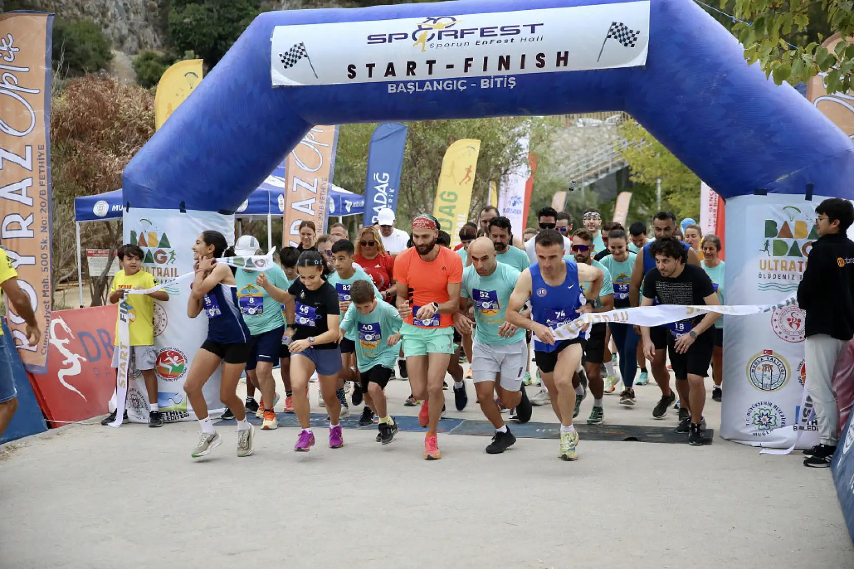 Fethiye'de Babadağ Ultra Maratonu sona erdi