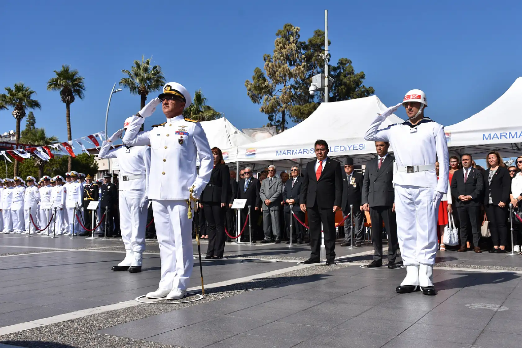 Marmaris'te 29 Ekim Cumhuriyet Bayramı kutlamaları