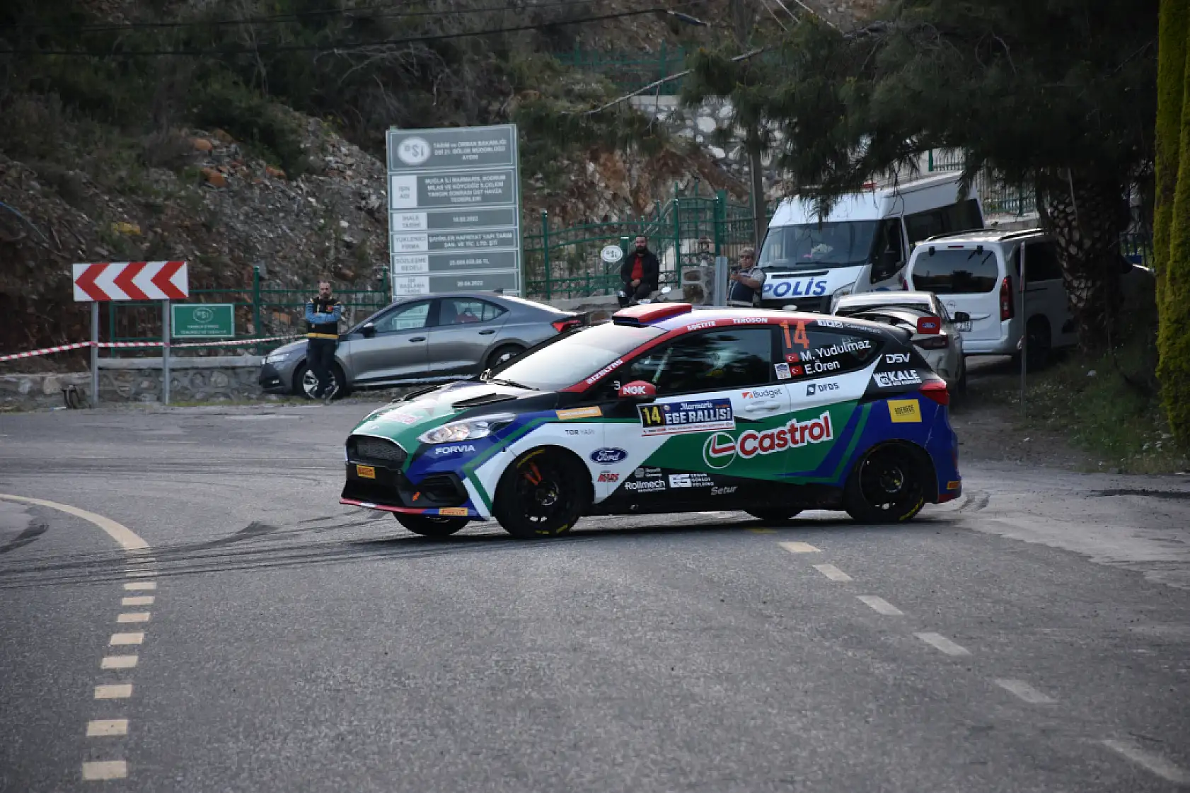 2025 Türkiye Ralli Şampiyonası'nın ilk ayağı Marmaris'te başladı