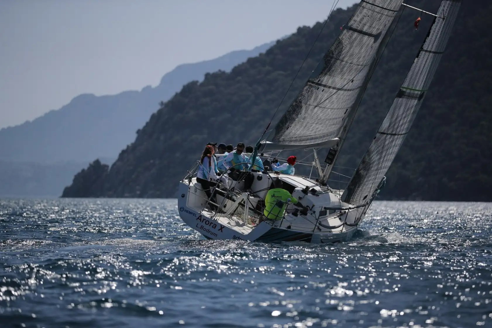 Yat yarışlarında Marmaris MIYC Kış Trofesi'nin 4. ayağı başladı