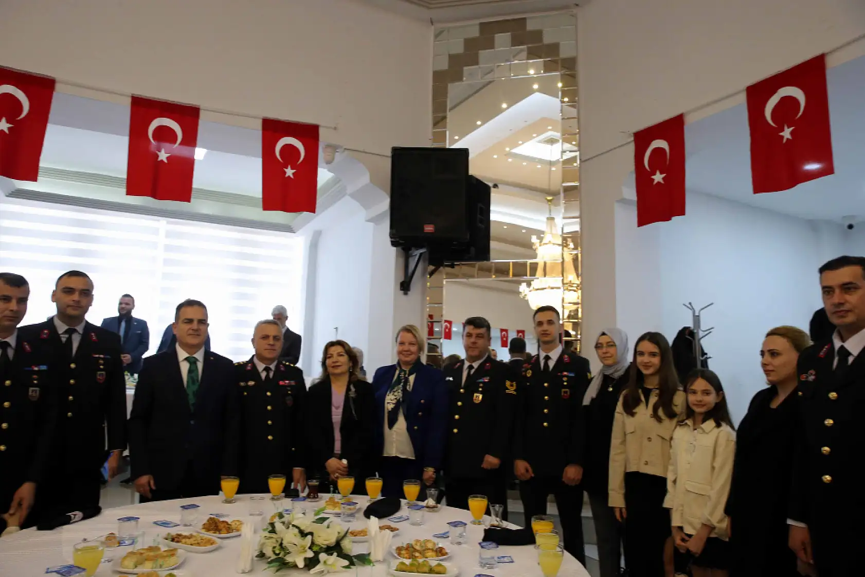 Muğla'da Ramazan Bayramı dolayısıyla bayramlaşma töreni düzenlendi