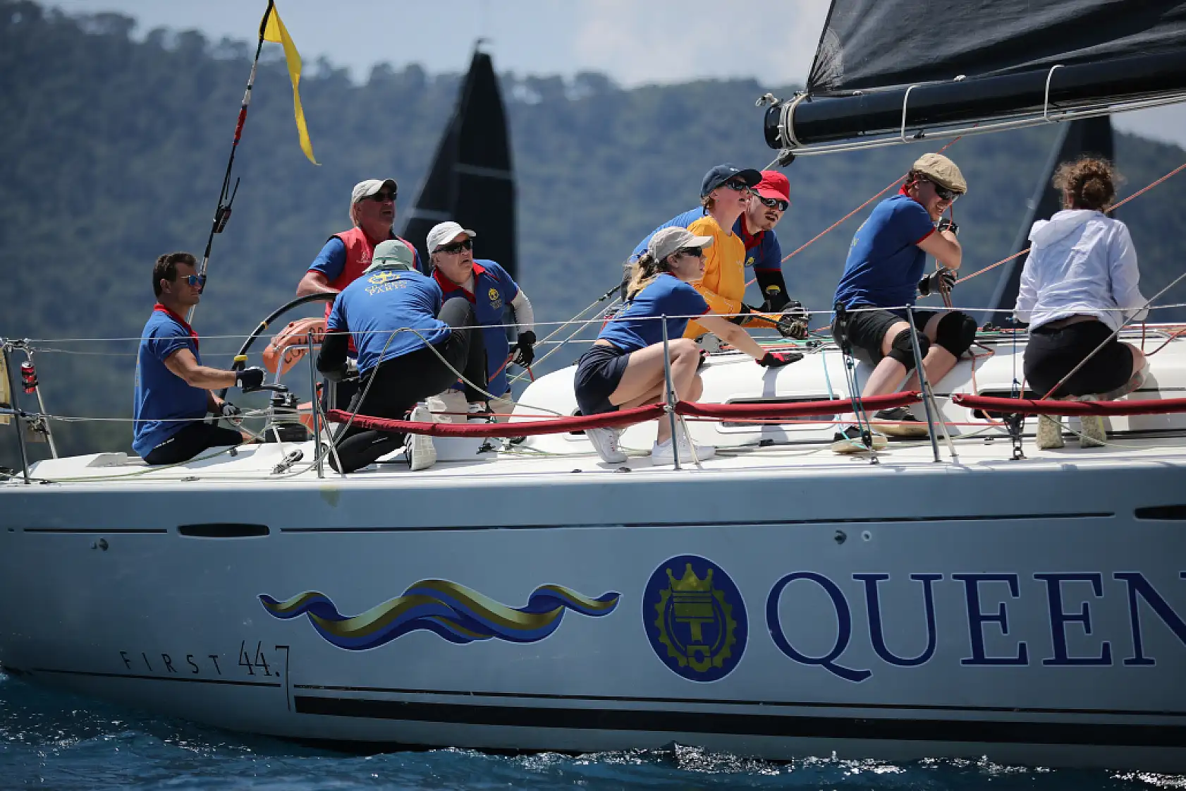 2. Uluslararası Akdeniz Yat Şampiyonası Marmaris'te devam ediyor