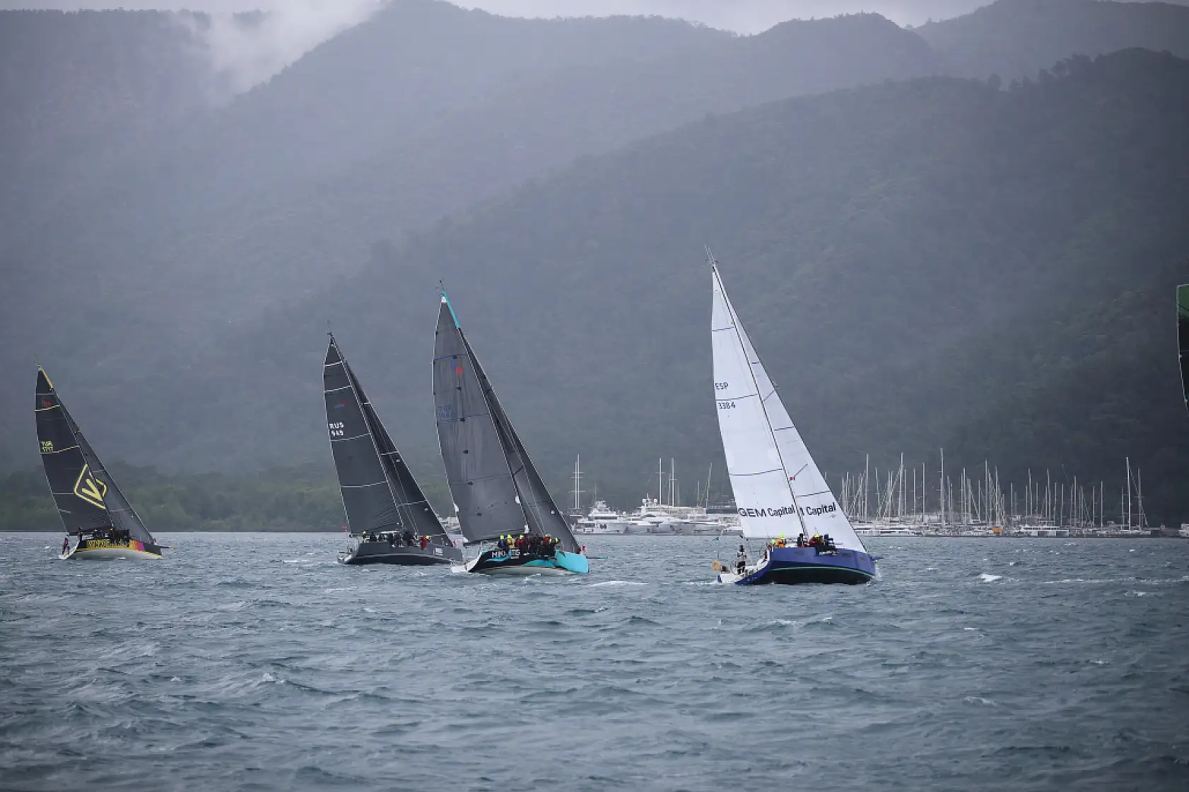 2. Uluslararası Akdeniz Yat Şampiyonası devam ediyor