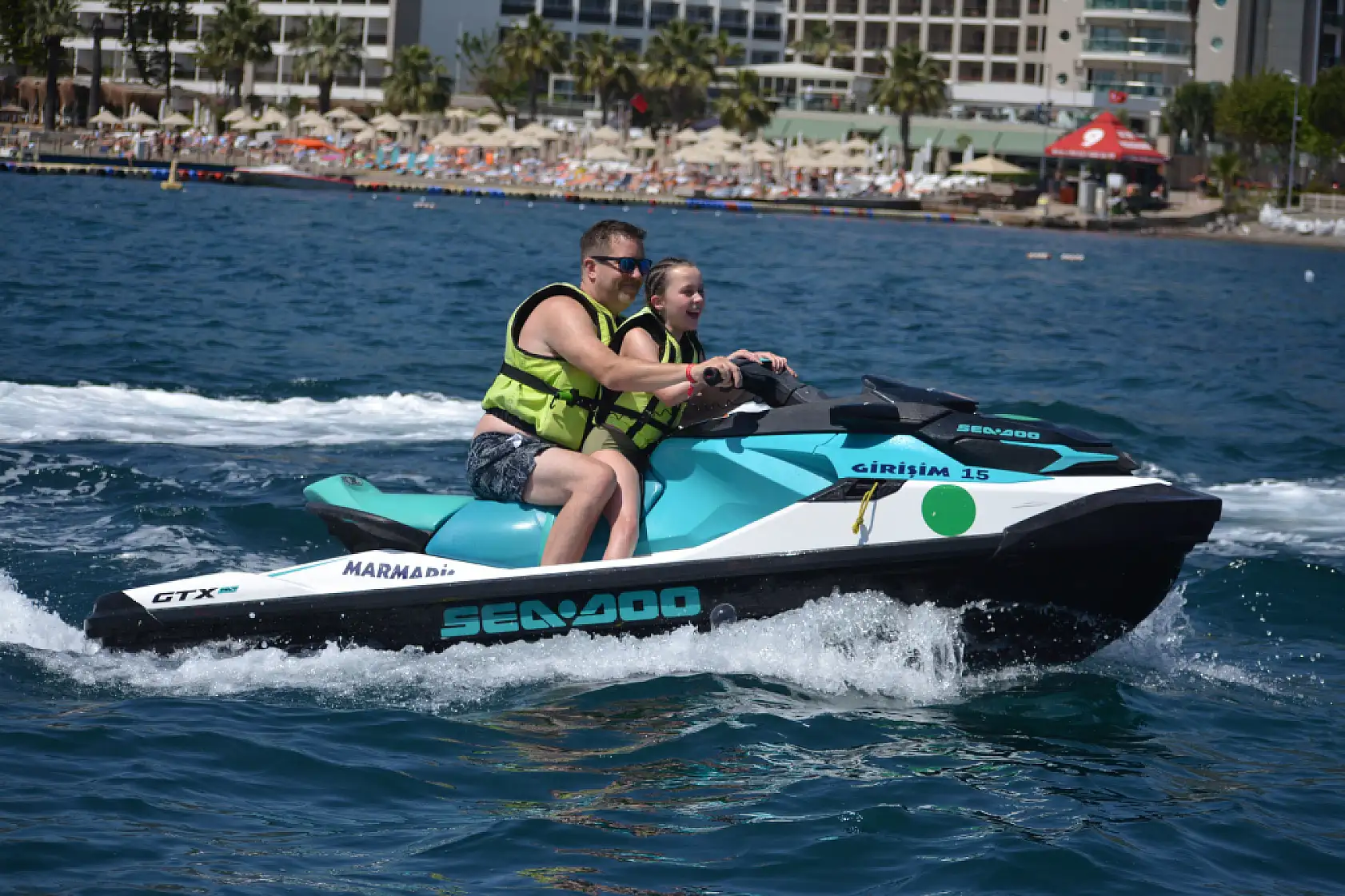 Muğla ve Antalya sahillerinde güneşli hava yoğunluğu