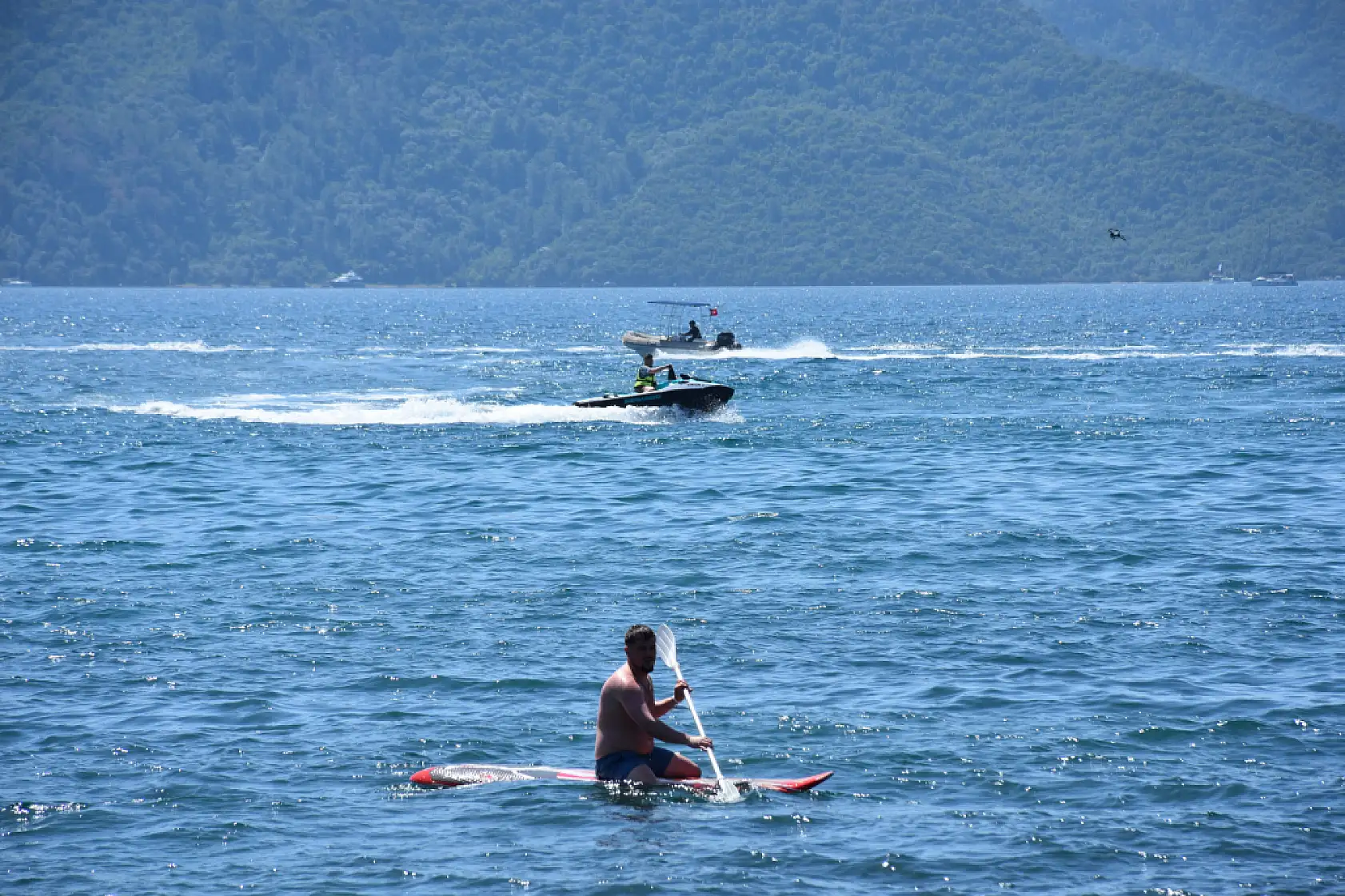 Muğla ve Antalya sahillerinde güneşli hava yoğunluğu