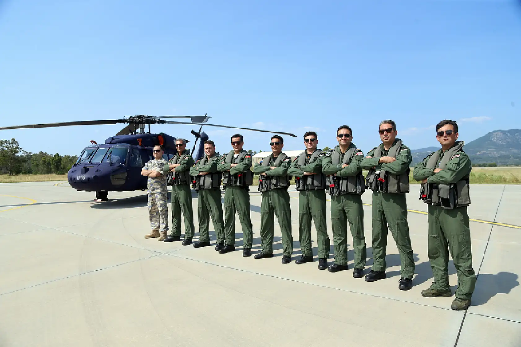 Gök vatanın 'demir kartalları' bayramda nöbette