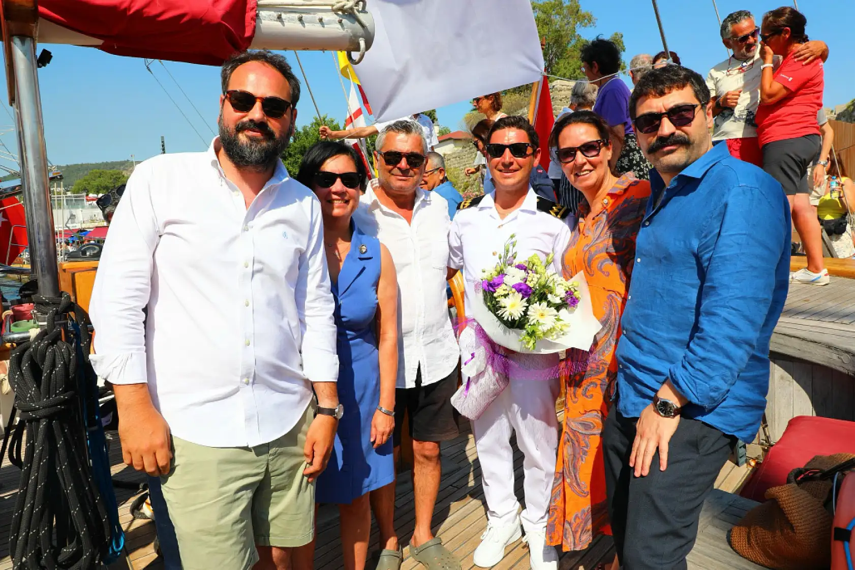 STS Bodrum, 2900 deniz mili yolculuğunun ardından Bodrum'a döndü