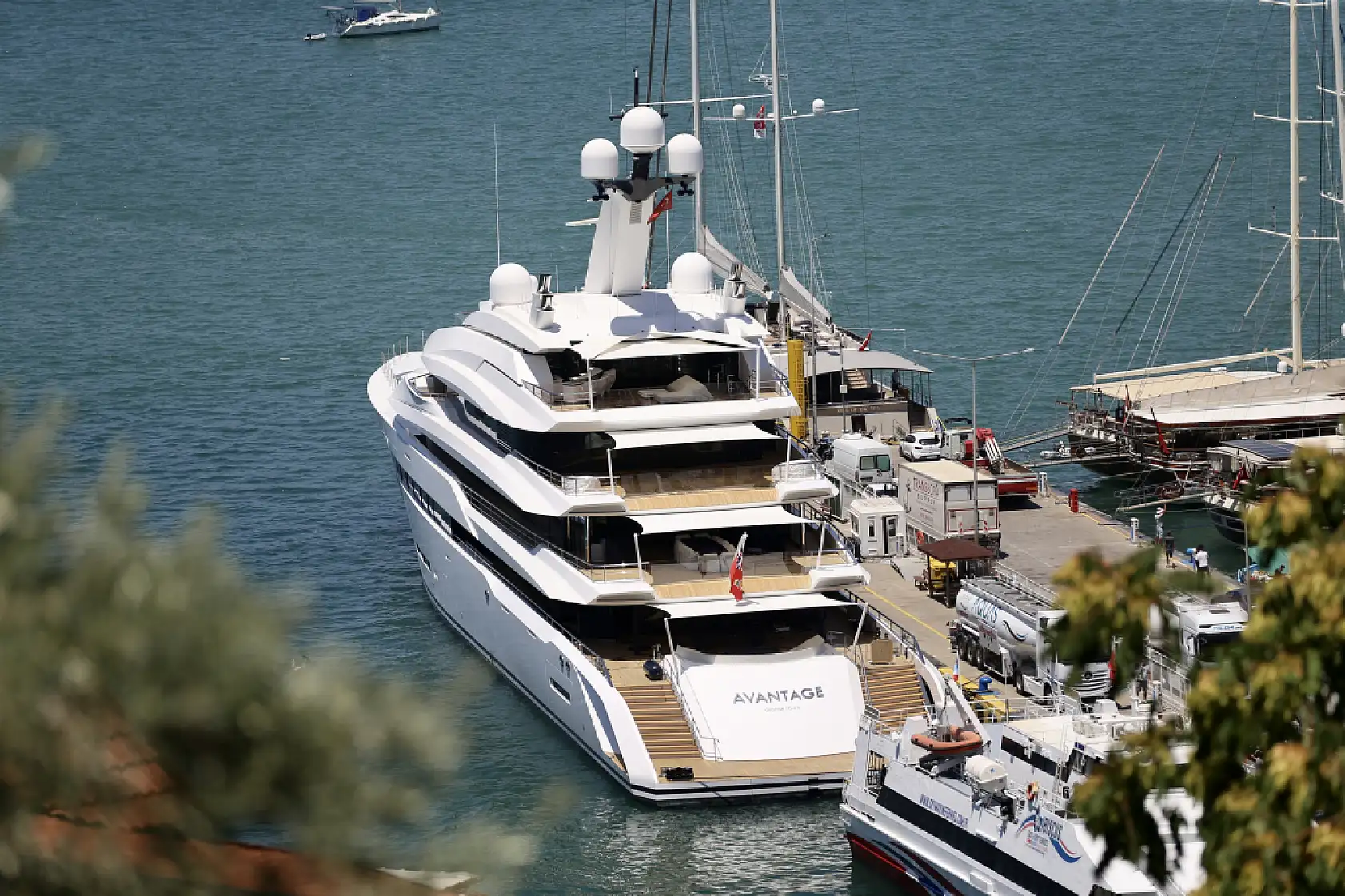 Lüks yat 'Avantage' Fethiye'de