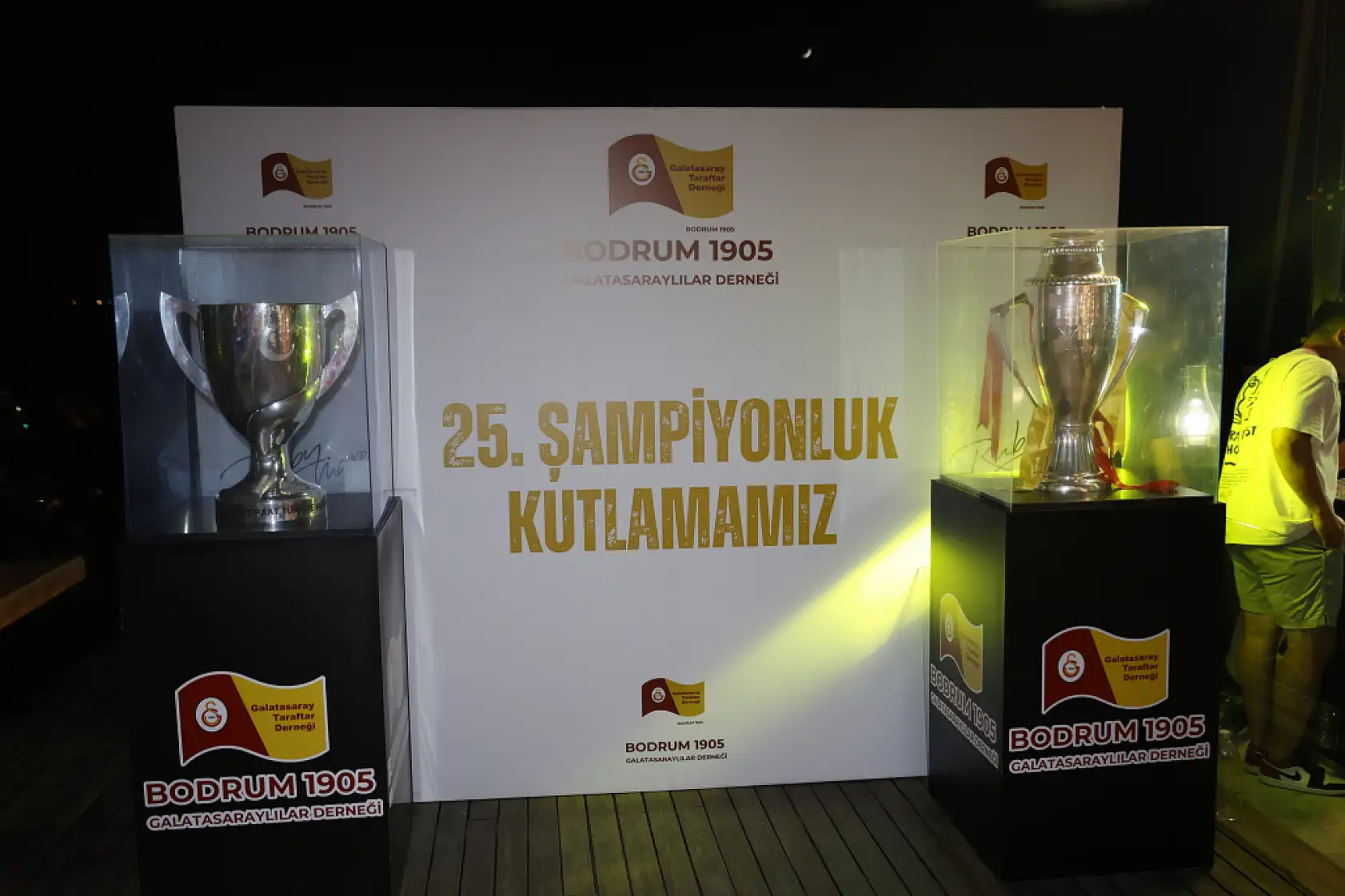 Bodrum'da Galatasaray 25. Şampiyonluk Gecesi düzenledi