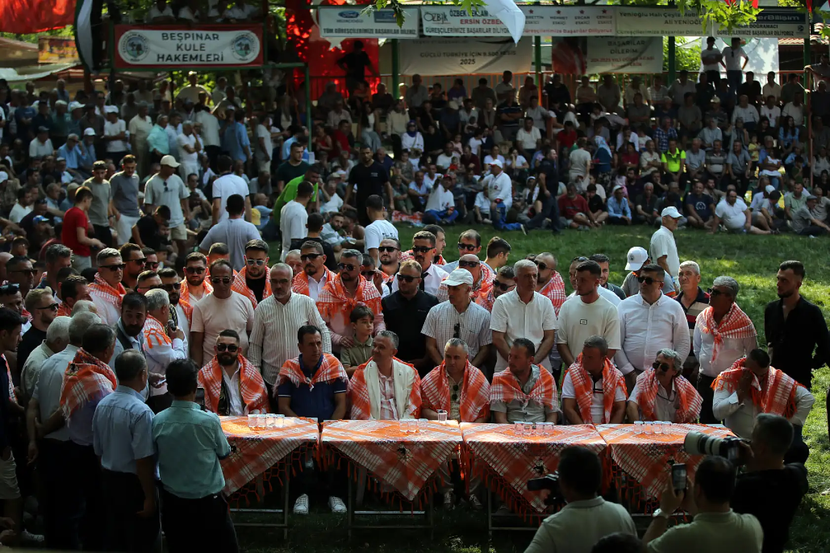 Menteşe Beşpınar Yağlı Güreşleri'nde başpehlivanlığı Cengizhan Şimşek kazandı